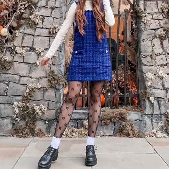 ZARA | BLOGGER FAV TEXTURED PINAFORE DRESS - Picture 8 of 14